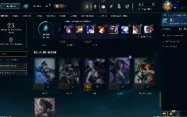 Conta Diamante Iv - Lvl 37 - 62% Wr (74 Jogos) 13K Ea (Desc)