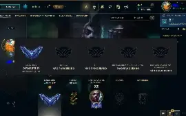 Conta Diamante Iv - Lvl 37 - 62% Wr (74 Jogos) 13K Ea (Desc)