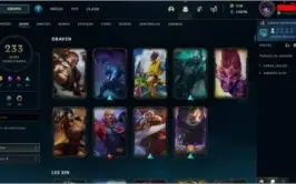 Conta League of Legends - Platina