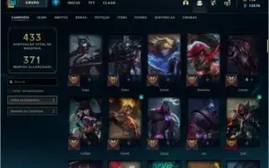 Conta League of Legends - Platina