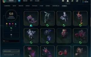Conta League of Legends - Platina