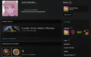 Conta Steam Muito Rara