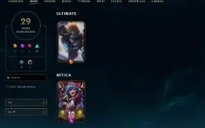 Conta League of Legends Full Acesso - 58 Champs e 29 Skins