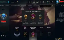 Conta League of Legends Full Acesso - 58 Champs e 29 Skins