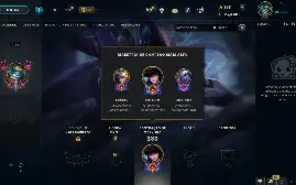 Conta Nível 133, Unranked, 72 Campeões, 23k de EA, 37 Skins