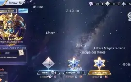 Saintseiya Awakening A-135 + 1500 Gemas Avançadas