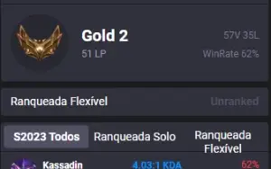 Conta lol