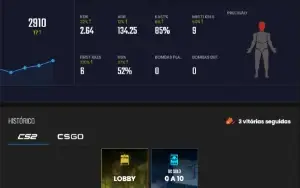 conta lvl 20 gc com prime SOMENTE na gc