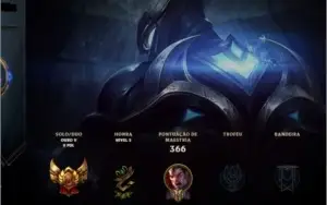 Conta de Lol Ouro V 104 Champs e 23 Skins
