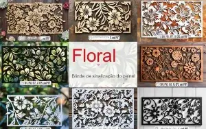 São 10 pacotes com artes para corte (CNC, Silloute etc)