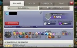 Conta Clash Royale + Conta Clash Of Clans