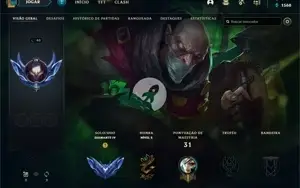 Conta Diamante 4 - Smurf LOL (league of legends) ELOMOON