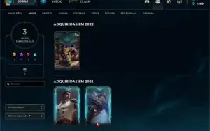 Conta Diamante 4 - Smurf LOL (league of legends) ELOMOON