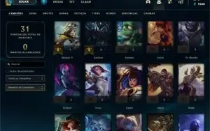 Conta Diamante 4 - Smurf LOL (league of legends) ELOMOON