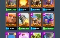Clash Royale- arena 7, lvl 7 próximo de cegar ao lvl 8