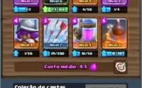 Clash Royale- arena 7, lvl 7 próximo de cegar ao lvl 8