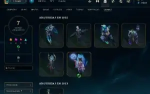 Conta Plat 2, 123 skins (1 ultimate1 mitica), lv 374, 14k ea