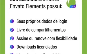 Envato Elements - 30 dias (Acesso 100% individual)