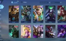 Conta mobile legends, aspirante Angela e 3 collector