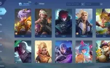 Conta mobile legends, aspirante Angela e 3 collector