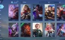 Conta mobile legends, aspirante Angela e 3 collector