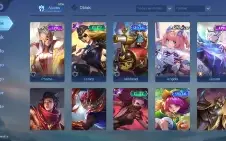 Conta mobile legends, aspirante Angela e 3 collector
