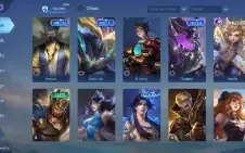 Conta mobile legends, aspirante Angela e 3 collector