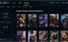 Conta de LOL Diamante 5 Season 7 Platina 2 Season 8