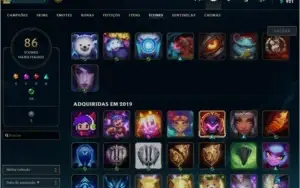 Conta LoL lvl 213 Prata II