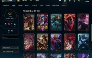 Conta LoL lvl 213 Prata II
