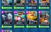 Conta Clash Royale Nivel 10 4000 Troféus