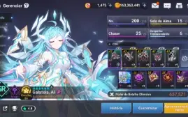 Conta Grand Chase Mobile 2,6KK PB