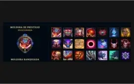 CONTA LEAGUE OF LEGENDS + VALORANT (VARIAS SKINS)