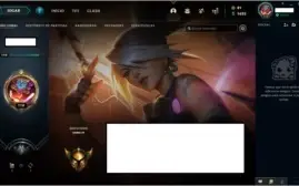 Conta League of Legends - Ouro 4 -  90 Champs e 76 Skins
