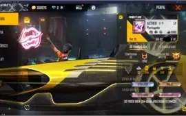 FREEFIRE LVL 75 11K DE LIKE COM ANGELICAL AZUL E VERMELHA