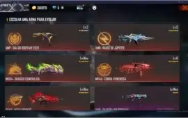 FREEFIRE LVL 75 11K DE LIKE COM ANGELICAL AZUL E VERMELHA