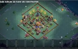 conta clash of clans cv9 semi full 3600 gemas.