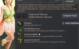 Conta BDO SA Bruxa 61 itens Armas e Set Tet