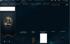 Conta de league of legends 22 campeões 6skins 14k de EA