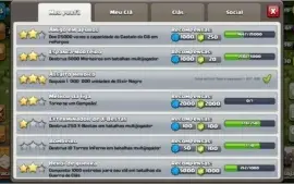 Vila Clash of clans Cv 9 full + conta pokemon go nvl 27