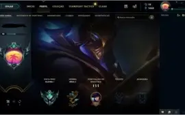 Conta LOL Platina 1, 47 chaves // Conta LOL Ouro 4