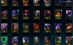 Conta de LoL ; GOLD V 0 PDL ; 97 Champs ; 35 Skins