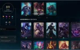 ACC DIAMANTE  - TODOS CAMPEÕES - 89 SKINS - 199 ICONES