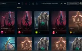 ACC DIAMANTE  - TODOS CAMPEÕES - 89 SKINS - 199 ICONES