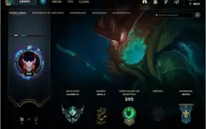 CONTA LOL 8 K ESSENCIA/FULLCHAMP/160 SKINS