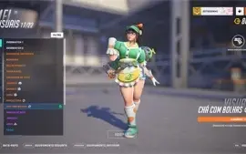 conta overwatch level 900 varias skins de evento