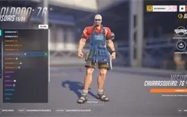 conta overwatch level 900 varias skins de evento