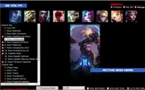 League of Legends mod skin