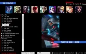 League of Legends mod skin