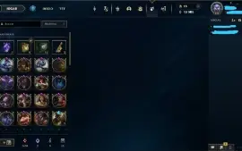 Vendo conta Ex-Diamante - 800+ Skins - Lol E Valorant